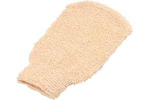 Frcolor Guanto Esfoliante doccia Guanti Naturale in fibre di Bamboo guanti doccia corpo per Purifica pori