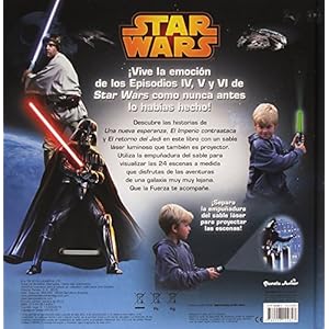 Star Wars. Cine en casa. Sable láser: Cuento y proyector