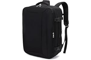 Hayayu Mochila Viaje Cabina Avion 45x36x20 para Easyjet Maletas de Viaje Cabina 45x36x20 Mochila Ordenador 15.6 Pulgadas Equipaje de Mano 30L Mochilas Tipo Casual con Bolsillo Antirrobo