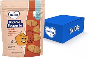 Mellin - Puzzle Crackers Pomodoro e Basilico 630gr