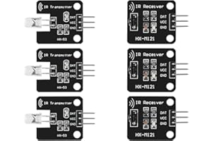 DUTTY Digital 38khz Ir Receiver Ir Transmitter Sensor Module Kit for Arduino 3pcs
