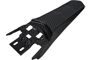 ANXIN Surron Rear Mudguard Extended Version Motorcycle Rear Fender for Electric Dirt Bike Surron/Sur Ron S/Sur Ron X Imitation Carbon Fiber Pattern