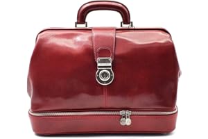 DD FIRENZE D&D - Borsa Medico Minimal con vano portastrumenti - Made in Italy