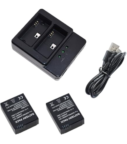 Vhbw Batteria 900mAh Compatibile Con Rollei Actioncam 220-625 E SJCam SJ4000 - 4