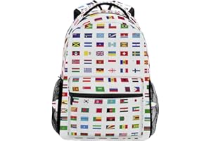 Eslifey Flagi świata plecak studenci torby na ramię torba podróżna plecaki szkolne na uczelnię