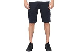 Soroor Mens Cargo Shorts, 100% Cotton Relaxed Fit Men's Shorts, Breathable for Outdoor, Hiking, Work | Tactical Combat Cargo Short with Pockets