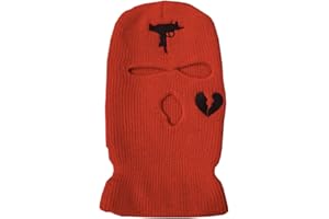 YAMEE Passamontagna Invernale Uomo Donna,Cappello Invernale,Maschera da Sci a Maglia con 3 Fori per Motociclismo,Corsa,Trekking,Alpinismo,Snowboard