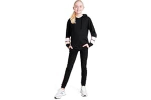 CityComfort Chandal Niña - Conjunto Sudadera Niña y Pantalon Chandal 4-14 Años