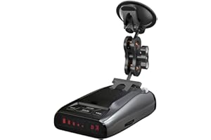 xsaaczm Radar Mount, Car Radar Detector Suction Cup Mount, Windshield Radar Suction Cup Mounting Bracket (for Uniden DFR Series Detectors)