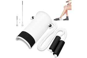 SUPERFA Sock Aids for Putting Socks On and Off, Sock Helper Puller Aid and Shoe Horn Set, Easy Pull Sock Aid for Elderly, Pregnant and Disabled