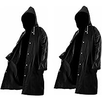 Manteau De Pluie Femme Coupe Vent Veste Imperméable Longue