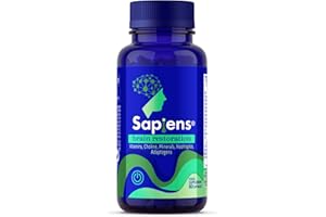 SUPREME NUTRIENTS Multivitamines. Bien-être émotionnel - Stress, Repos, Sommeil, Restauration Psychique - 60 gélules avec Vitamin C, Vitamin D, Magnesium, Ashwagandha - SAPIENS BRAIN RESTORATION