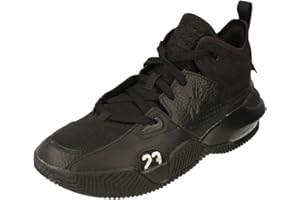 NIKE Jordan Stay Loyal 2 Men's Trainers Sneakers Basketball Fashion Shoes DQ8401 (Black/Metallic Silver 001)