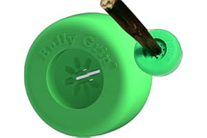 BULLY GRIP Bully Uchwyt na Kije dla Psów - Mały Rozmiar, Interaktywna Zabawka, Dozownik Smakołyków, Zabawka do Żucia i Urządzenie Zabezpieczające