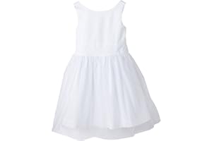 VERTBAUDET Robe de cérémonie Fille en Satin et Tulle