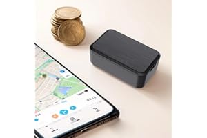 GIDACOM Antifurto microspia GSM 2G voce chiami e ascolti o ti chiama quando sente una voce con localizzatore LBS batteria 200mAh (F10)