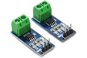 Hailege 2pcs ACS712 30A Stromsensormodul 30A Bereich ACS712 Strommodul