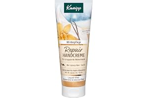 Kneipp Repair handkräm vintervård, regenererar och skyddar torra och stressade händer, rik vård med saffrans- och kanonextrak