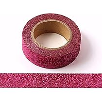 Ourlet Thermocollant Syntego Décoratif Washi - 15 Mm X 10 M (doré, Argent Et Or Rose Ruban Adhésif