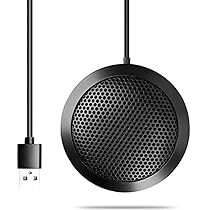 Microfono USB TONOR TM20 Per Conferenze - Omnidirezionale, Pulsante Muto, Plug & Play Per Zoom/Skype