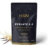 HSN Evolate 2.0 - Vanilla 500g | Whey Protein Isolate CFM. Whey Protein Isolate 90% with DigeZyme&reg; Enzymes. Gluten and Soy Fr