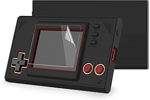 PlayVital Silikonowe Futerał Ochronny do Game & Watch: Super Mario Bros z 2 sztuki Ochraniaczy Ekranu,Etui Skóry Kompatybilne z Game & Watch-Czarny