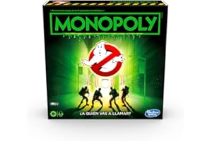 Juego Monopoly: Edición Los Cazafantasmas para niños a Partir de 8 años