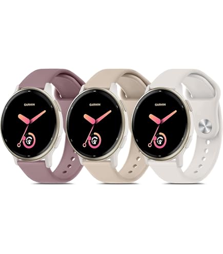 20mm Geflochtenes Armband Für Garmin Forerunner 165/Vivoactive 6 – Elastisch, 2er-Set