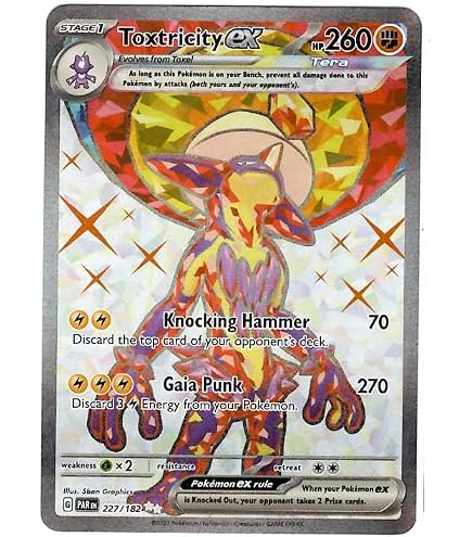 089 182 pokemon card Amazon.com: Pokemon - Iron Valiant ex 089/182 - Paradox Rift - Future Pokemon - Double Rare