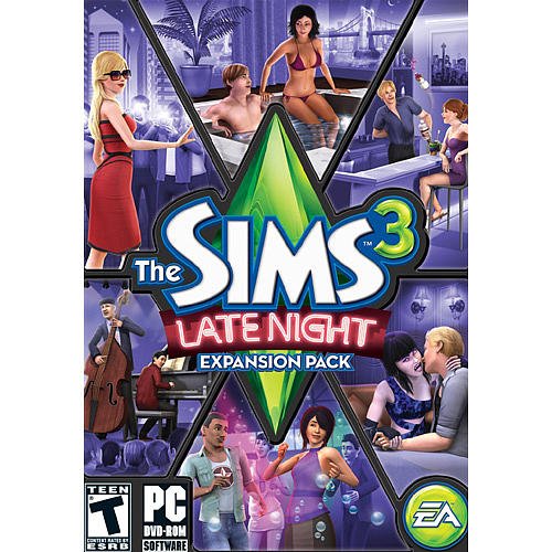 Preisvergleich Produktbild Sims 3: Late Night Erweiterungs-Set für PC