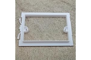 ULEIVA Cadre de suspension de rechange compatible avec bouton de commande Sanit Vigour Redonda 983.02/1 02991000000 Sanit Designline S700