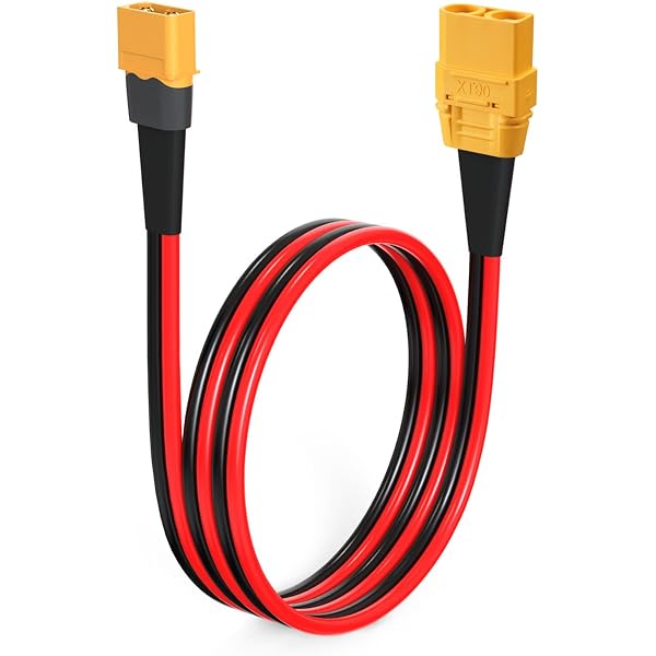 2 Pares Originales Amass Premium XT60H XT60 Gold Plug Negro Conector