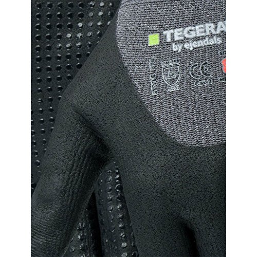 Ejendals Synthetikhandschuh Tegera 874, Größe 11, 1 Stück, schwarz / grau, 874-11 - 2