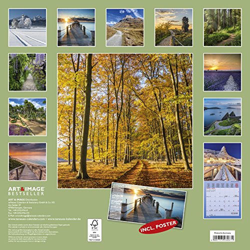 Wege 2019 Broschürenkalender: Paths