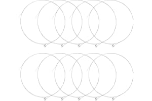 OTOTEC Lot de 10 cordes de guitare électrique 010 en mi pour guitare électrique et acoustique - Tension légère - Bon son avec extrémité sphérique - Calibre 10