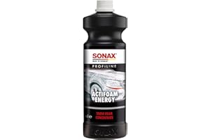 SONAX PROFILINE Detergente schiumogeno ActiFoam (1 litro) - potente pulitore per auto, elimina lo sporco ostinato + con fresco profumo | Art. 06183000