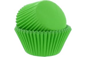 Culpitt Select Green Baking Cases, Greaseproof Paper Baking Cups, 50mm Cupcake Cases - Pack of 50