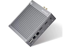 Sharevdi Mini PC Windows 10 Pro, Small PC with Intel Celeron N2940 Processor, 8GB RAM 128GB mSATA SSD Mini Desktop Computer, 2.4G WiFi/BT 4.0/Dual HDMI/Dual LAN, Support Auto Power On/WOL/PXE Boot