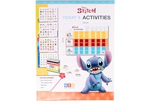 EDITORIAL GEU Tableau Organisation | Autisme Materiel Enfant | Pictogramme Autisme | Tableau De Routine Enfant | Autism Supplies and Developments | Planning Visuel Quotidien avec des Pictogrammes (Anglais - Disney)