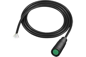 RUNCCI-YUN Connecteur Câble d'extension étanche julet 2pin,pour vélo électrique Prise câble Femelle et mâle,câble Connecteur 2Pin pour éclairage de vélo électrique,projets de vélo DIY