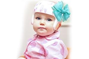 RAINBOWSTAR 3 Pack Bows for Cranial Helmet Bow Patch Cranial Band Bow Plagiocephaly Helmets Bow