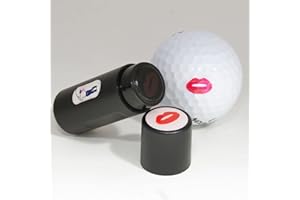 D B Spares Red Kiss Labbra - Timbro timbro per palline, personalizza le tue palline da golf