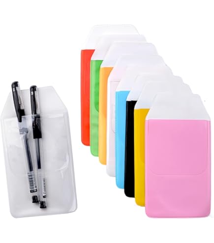 Portapenne Da Tasca Per Infermieri - Confezione 4 Pezzi | PVC Impermeabile - Foto 2