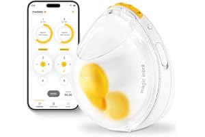 Medela Magic InBra Hands-free Tiralatte Elettrico Indossabile Singolo, con Tecnologia FluidFeel, Connettività Smart App e Controllo Avanzato del Sensore, Leggero, Silenzioso