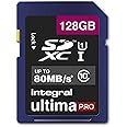 Integral INSDX128G10-80U1 UltimaPro 128 GB Class 10 SDXC Memory Card