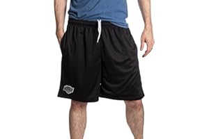 Calhoun NHL Men's Team Logo Air Mesh Shorts