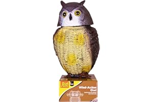 THE BIG CHEESE Dicoal STV965 BUHO EOLICO CONTRA PAJAROS, Gris