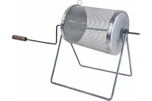 MISTERMOBY Padella per Castagne CALDARROSTE Rotante Girevole BARILOTTO cestello Castagne con Manico in Legno per Camino, Barbecue e Bruciatori a Gas