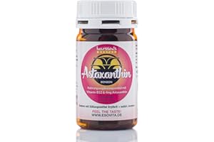 IVARSSON’S Astaxanthin I 90 Bonbons I Ivarssons VitalAstin I je 4 mg natürliches Astaxanthin I mit Vitamin E & Vitamin B12