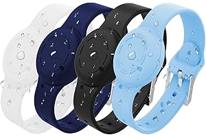 ONEONTA Airtag Bracelet for Kids, Airtag Wristband Kids with Adjustable airtag band,Waterproof silicone Airtag holder, Airtag Bracelet Compatible Apple air tag for toddlers kids adults